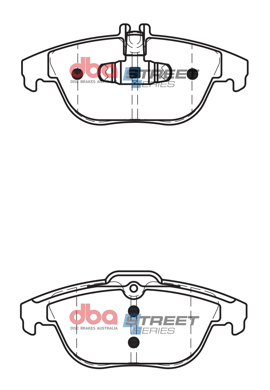 DBA DB2182SS - Brake Pads Street Series Ceramic | Rear Axle