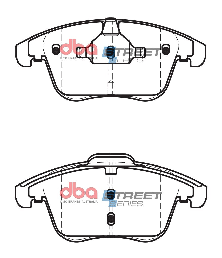 DBA DB2184SS - Brake Pads Street Series Ceramic | Front Axle