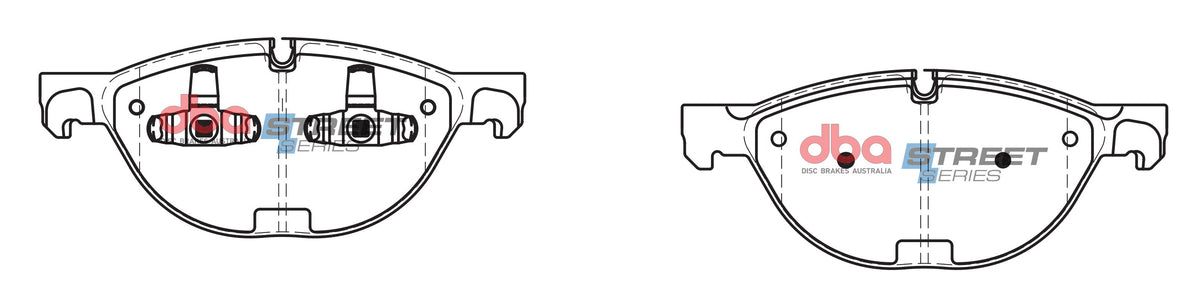 DBA DB2209SS - Brake Pads Street Series Ceramic | Front Axle