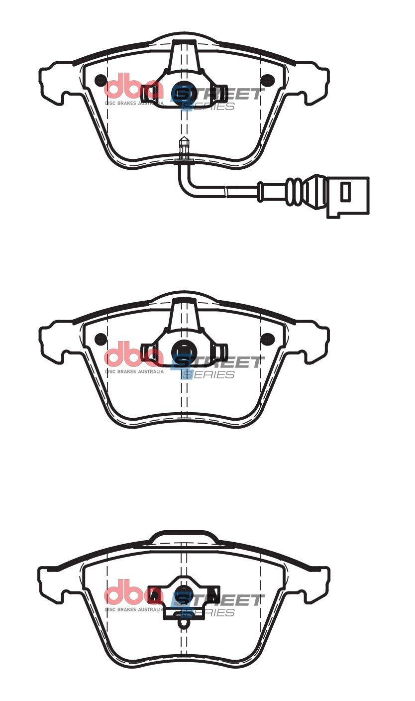 DBA DB2210SS - Brake Pads Street Series Ceramic | Front Axle