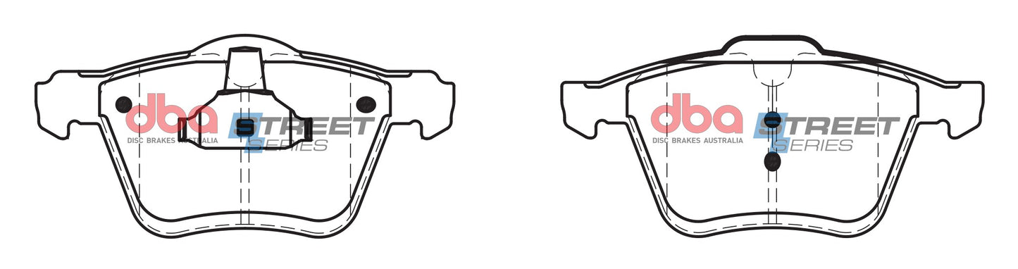 DBA DB2236SS - Brake Pads Street Series Ceramic | Front Axle