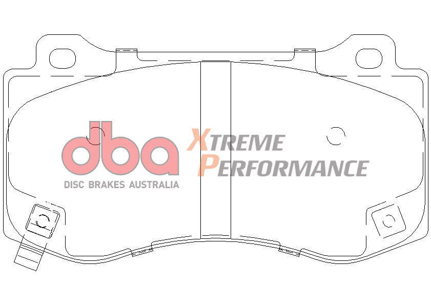 DBA DB2259XP - Brake Pads Xtreme Performance | Front Axle