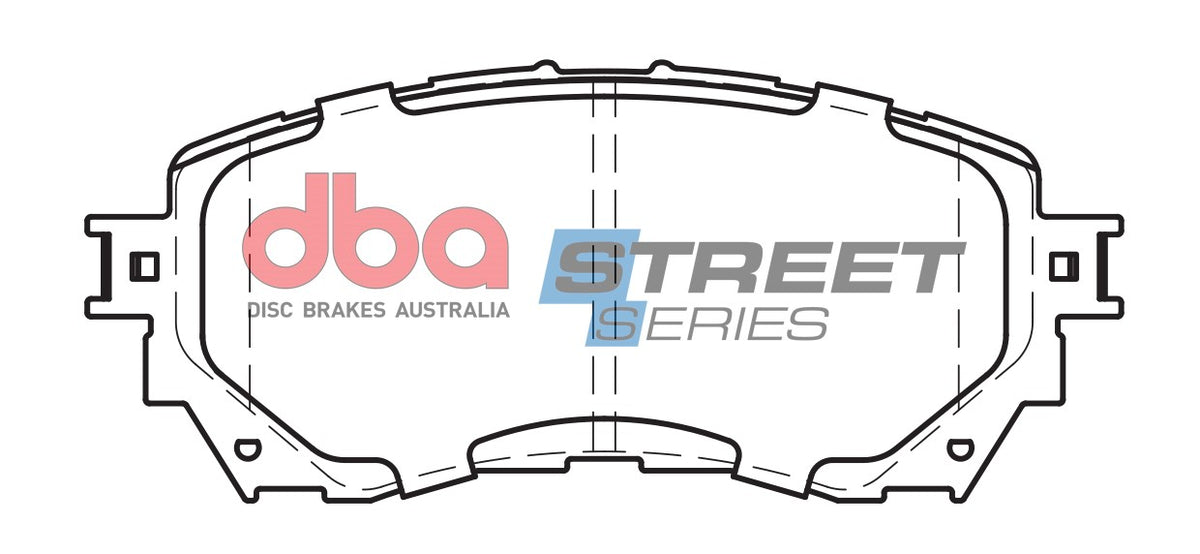 DBA DB2293SS - Brake Pads Street Series Ceramic | Front Axle