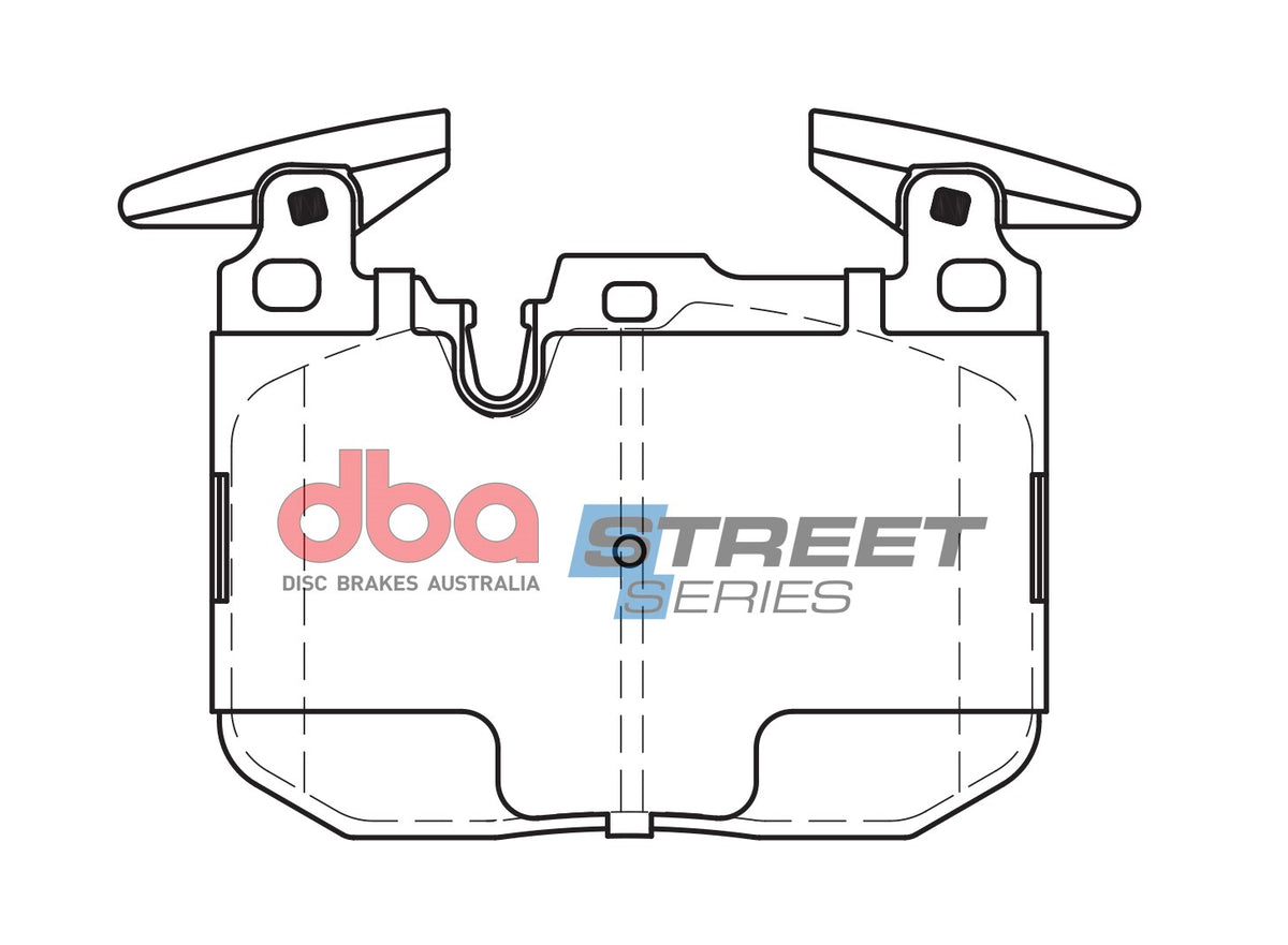 DBA DB2299SS - Brake Pads Street Series Ceramic | Front Axle