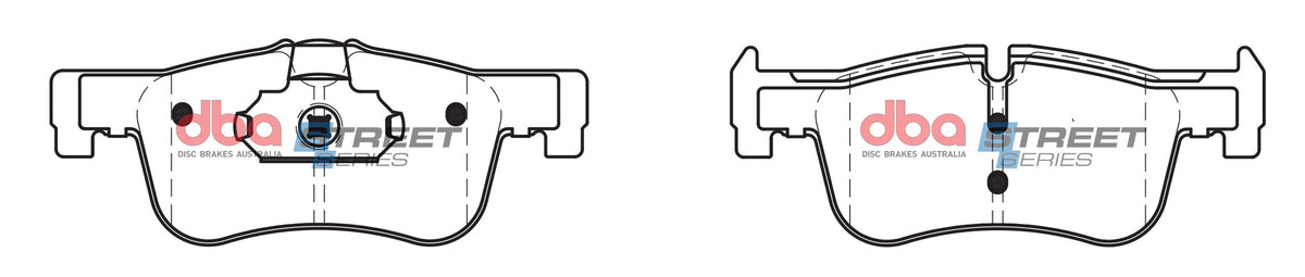 DBA DB2332SS - Brake Pads Street Series Ceramic | Front Axle
