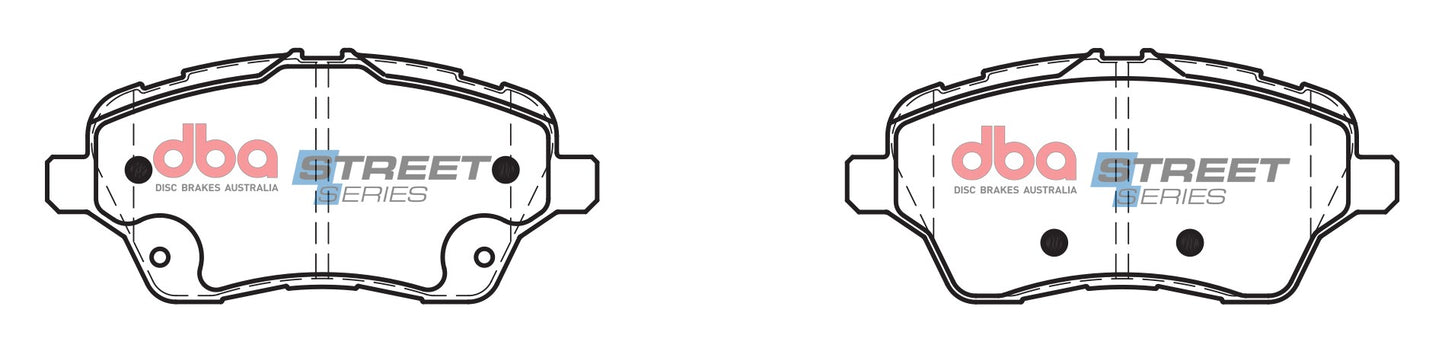 DBA DB2382SS - Brake Pads Street Series Ceramic | Front Axle