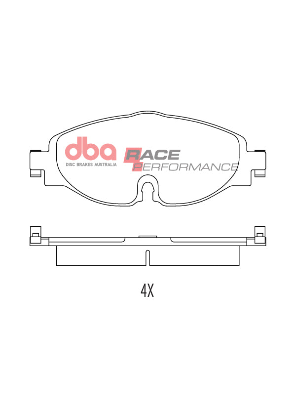 DBA DB2383RP - Brake Pads Race Performance