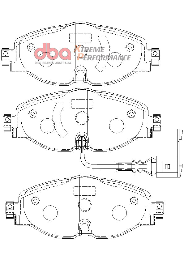 DBA DB2383XP - Brake Pads Xtreme Performance ECE R90 certified | Front Axle