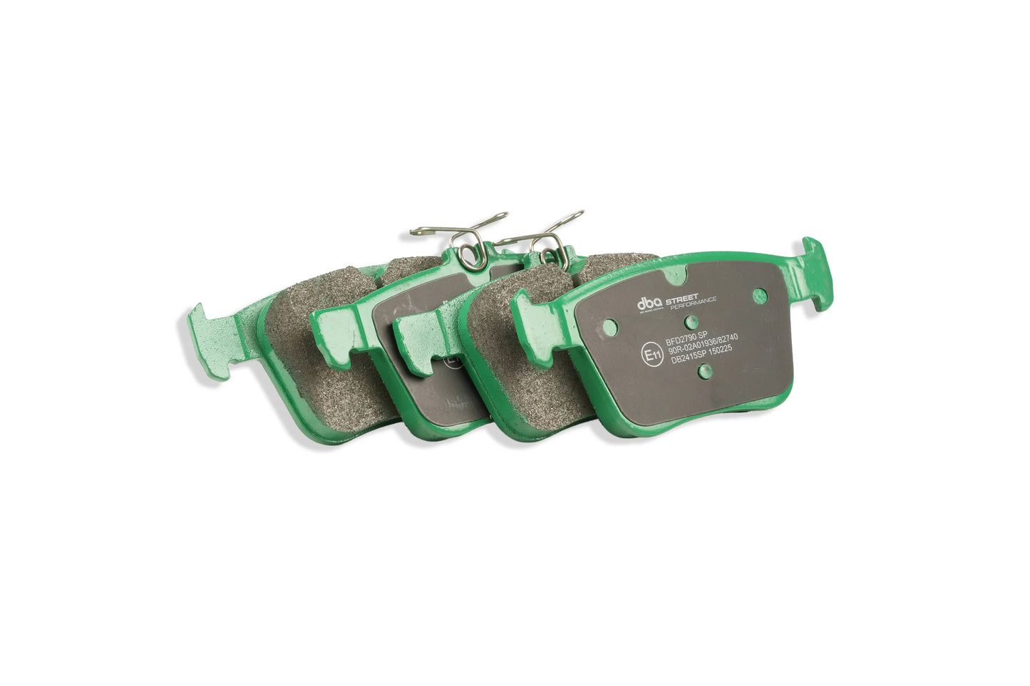 DBA DBA2809E-2415SP - Brake Kit - Street Series En-Shield Plain & Street Performance Brake Pads (2x DBA2809E + DB2415SP)
