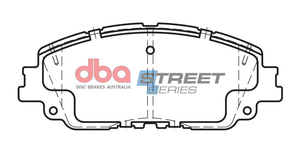 DBA DB2449SS - Brake Pads Street Series Ceramic | Front Axle