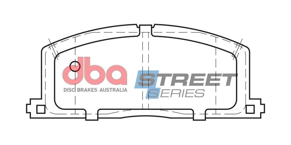 DBA DB308SS - Brake Pads Street Series Ceramic | Front Axle