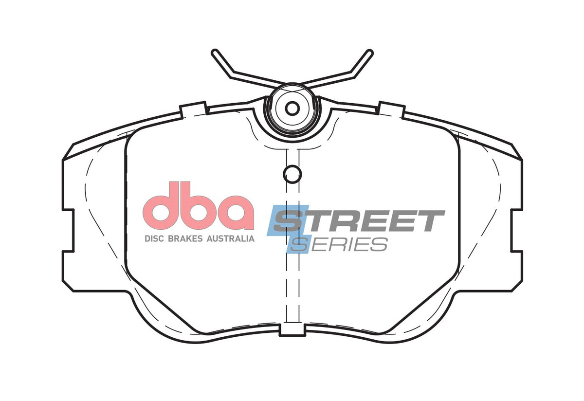DBA DB425SS - Brake Pads Street Series Ceramic | Front Axle
