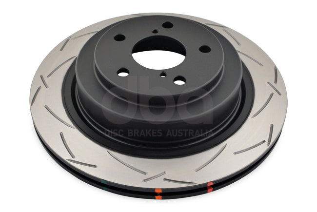 DBA DBA4653S-1379XP - Brake Kit - 4000 Series T3 Slotted & Xtreme Performance Brake Pads (2x DBA4653S + DB1379XP)