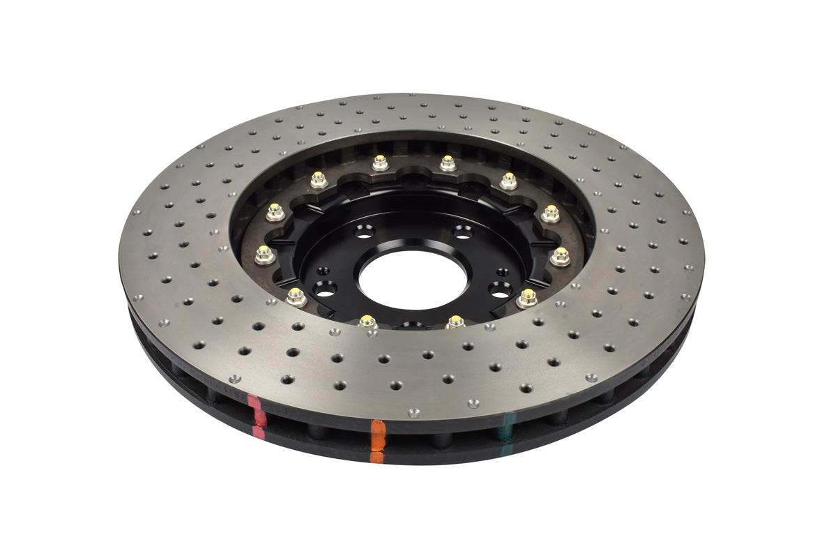 DBA DBA53146BLKXD - 5000 series - Crossed Drilled & Dimpled Black Hat
