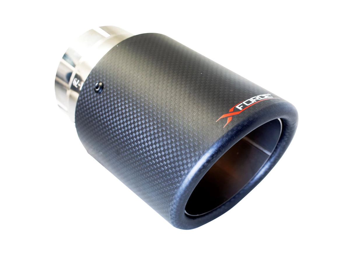 Xforce 4" Carbon Fibre Tips (for Xforce system only, will not fit OEM)