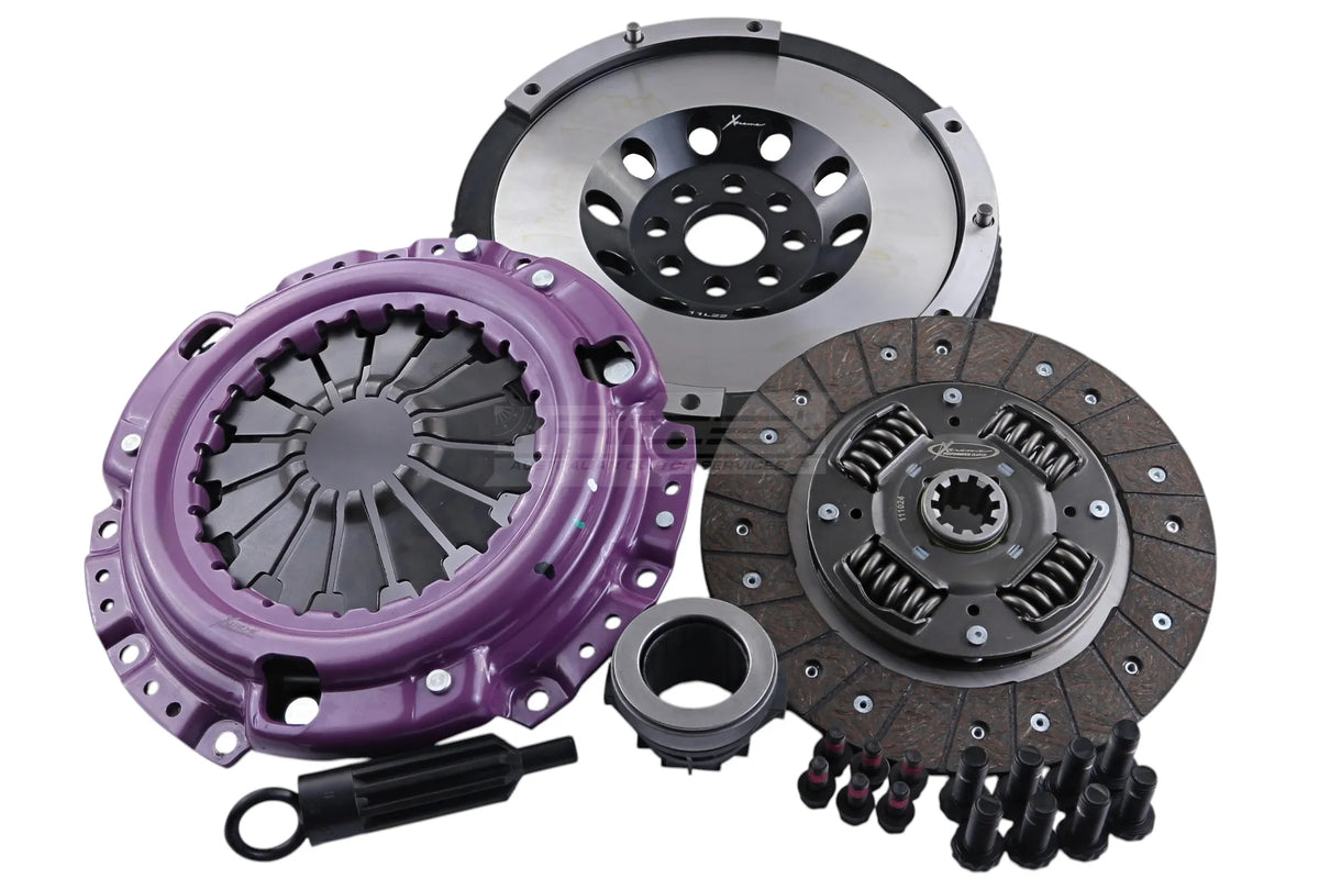 Clutch Kit - Xtreme Performance Heavy Duty Organic Incl Flywheel 340Nm Conversion kit Dual-mass to solid flywheel