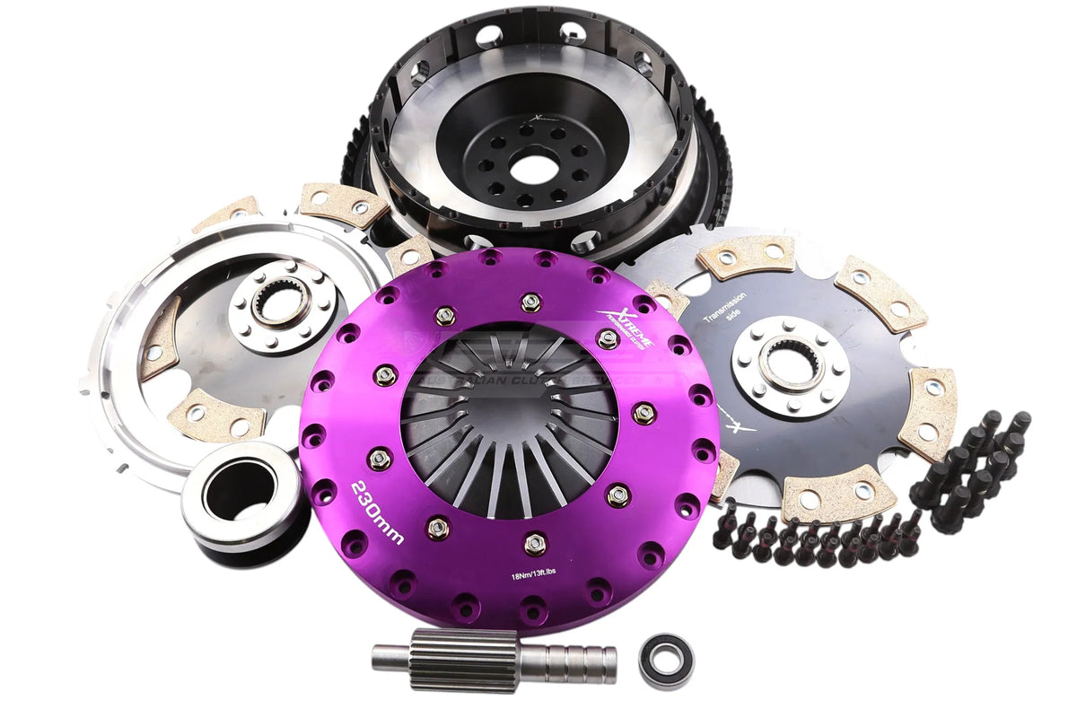 Xtreme Performance - Conversion Clutch Kit Inc SMF - 230mm Twin Solid Ceramic