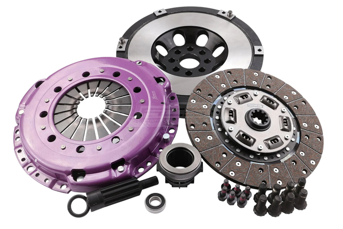 Clutch Kit - Xtreme Performance Heavy Duty Organic Incl Flywheel 460Nm 1000kg Conversion kit Dual-mass to solid flywheel