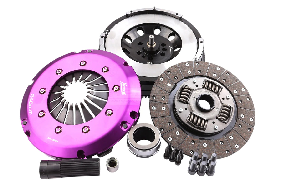 Clutch Kit - Xtreme Performance Heavy Duty Organic Incl Flywheel 600Nm Conversion kit Dual-mass to solid flywheel