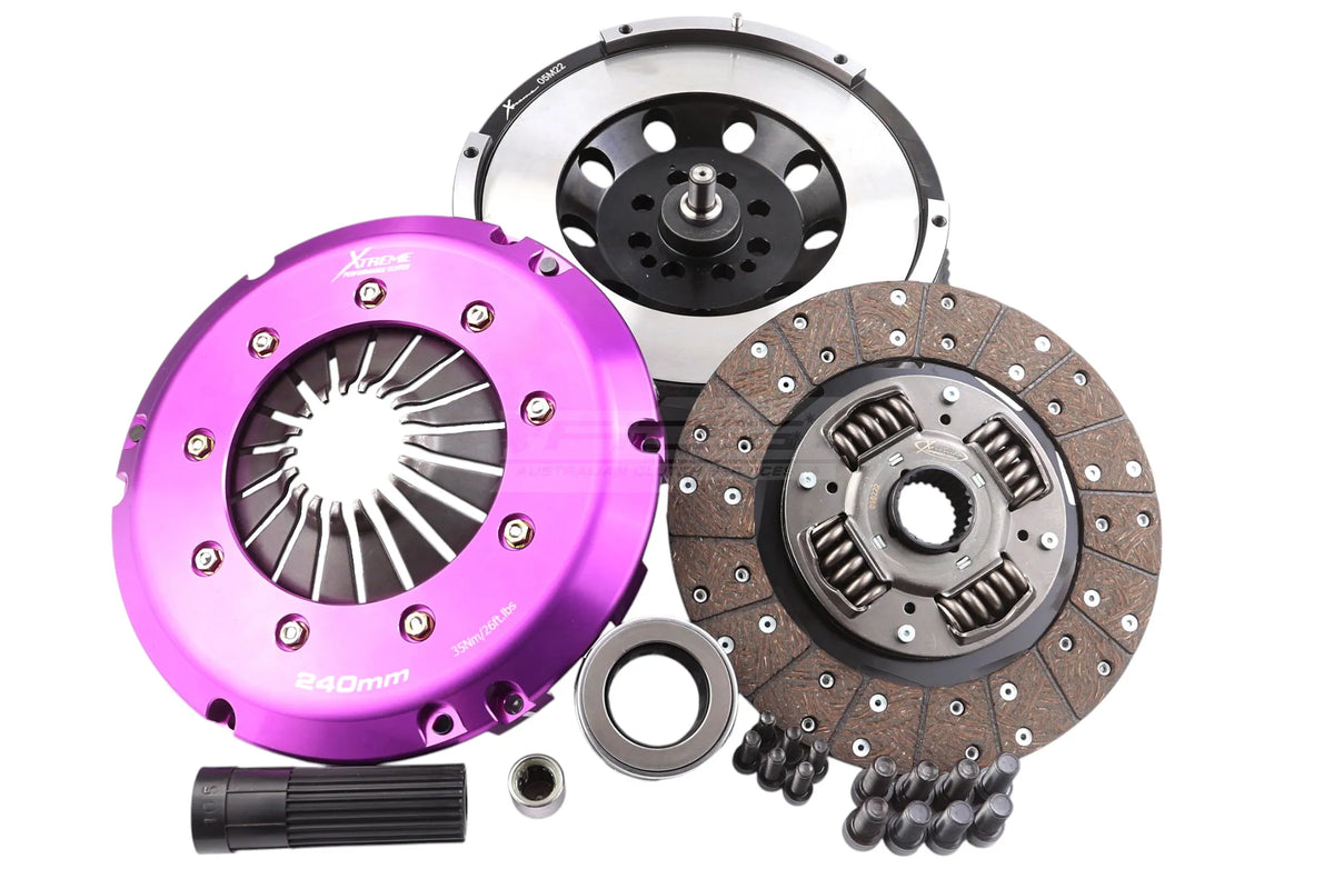Clutch Kit - Xtreme Performance Heavy Duty Organic Incl Flywheel 600Nm Conversion kit Dual-mass to solid flywheel