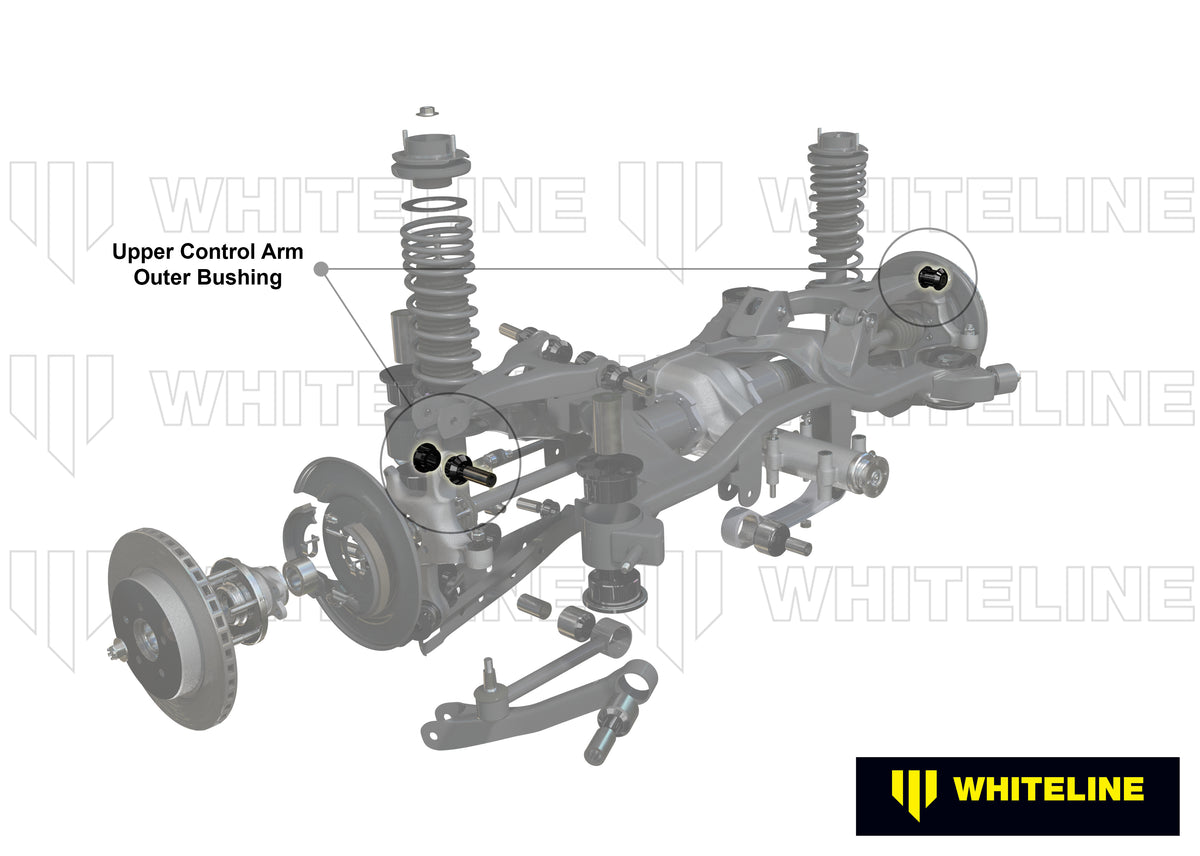 KCA399 - Control Arm Upper - Outer Bushing Kit-Double Offset