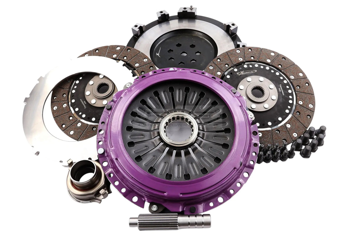 Xtreme Performance - 230mm Organic Twin Plate Clutch Kit Incl Flywheel 1200Nm
