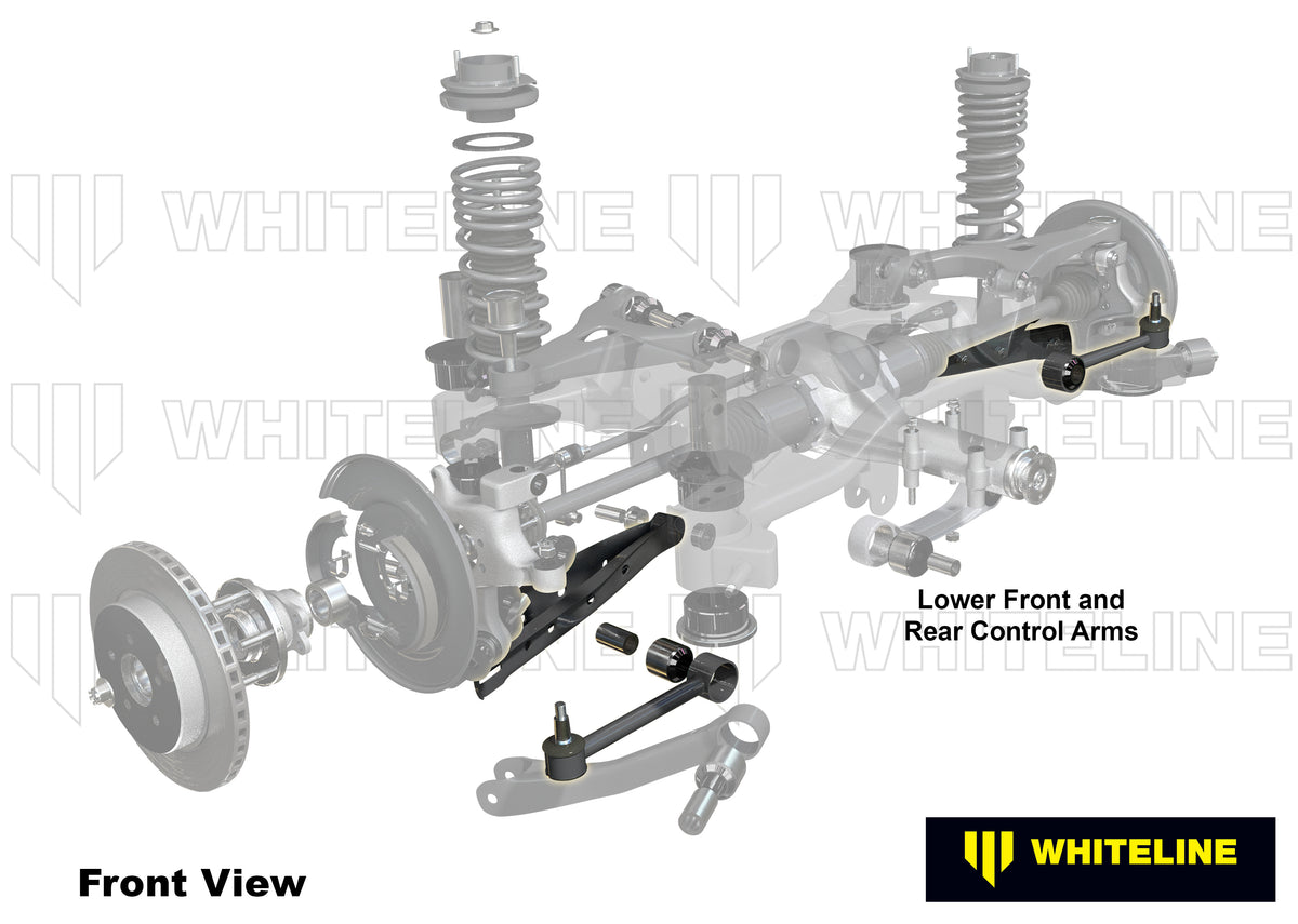 KSK124 - Control Arm Lower Front and Rear - Arm Bushing Service Kit