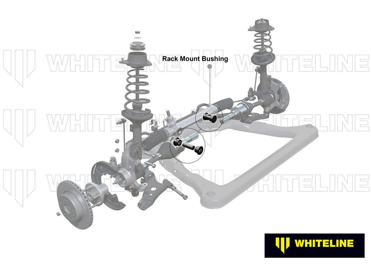 KSR207 - Steering Rack and Pinion - Mount Bushing Kit