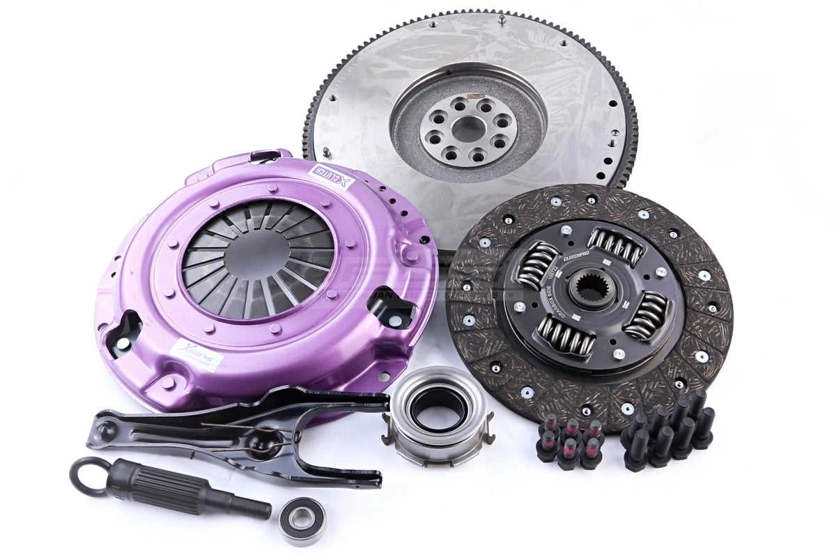 Clutch Kit - Xtreme Performance Heavy Duty Organic Incl Flywheel 280Nm Conversion kit Dual-mass to solid flywheel