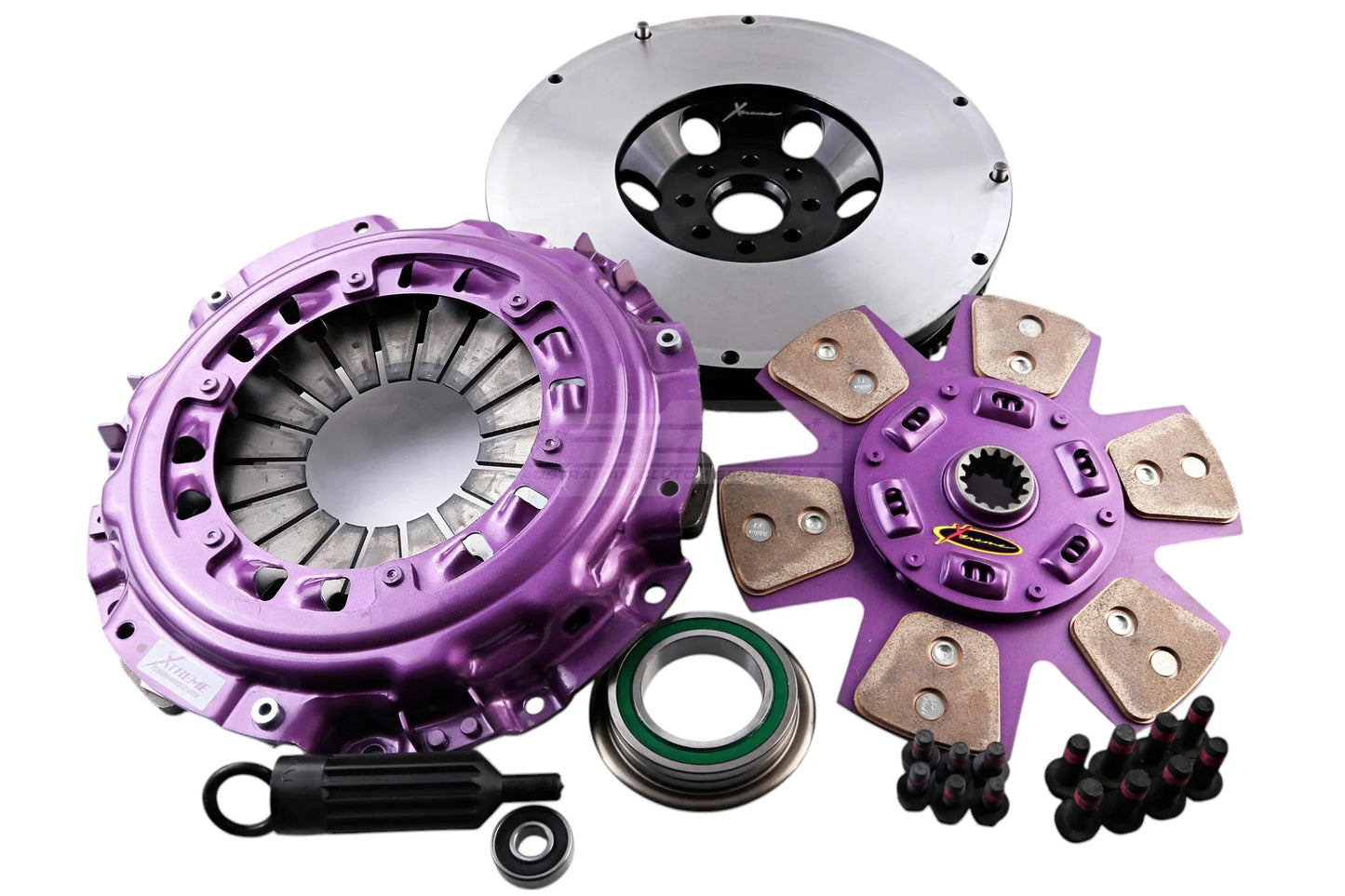 Clutch Kit - Xtreme Performance Heavy Duty Sprung Ceramic Incl Flywheel 966Nm 1300kg (30% inc)