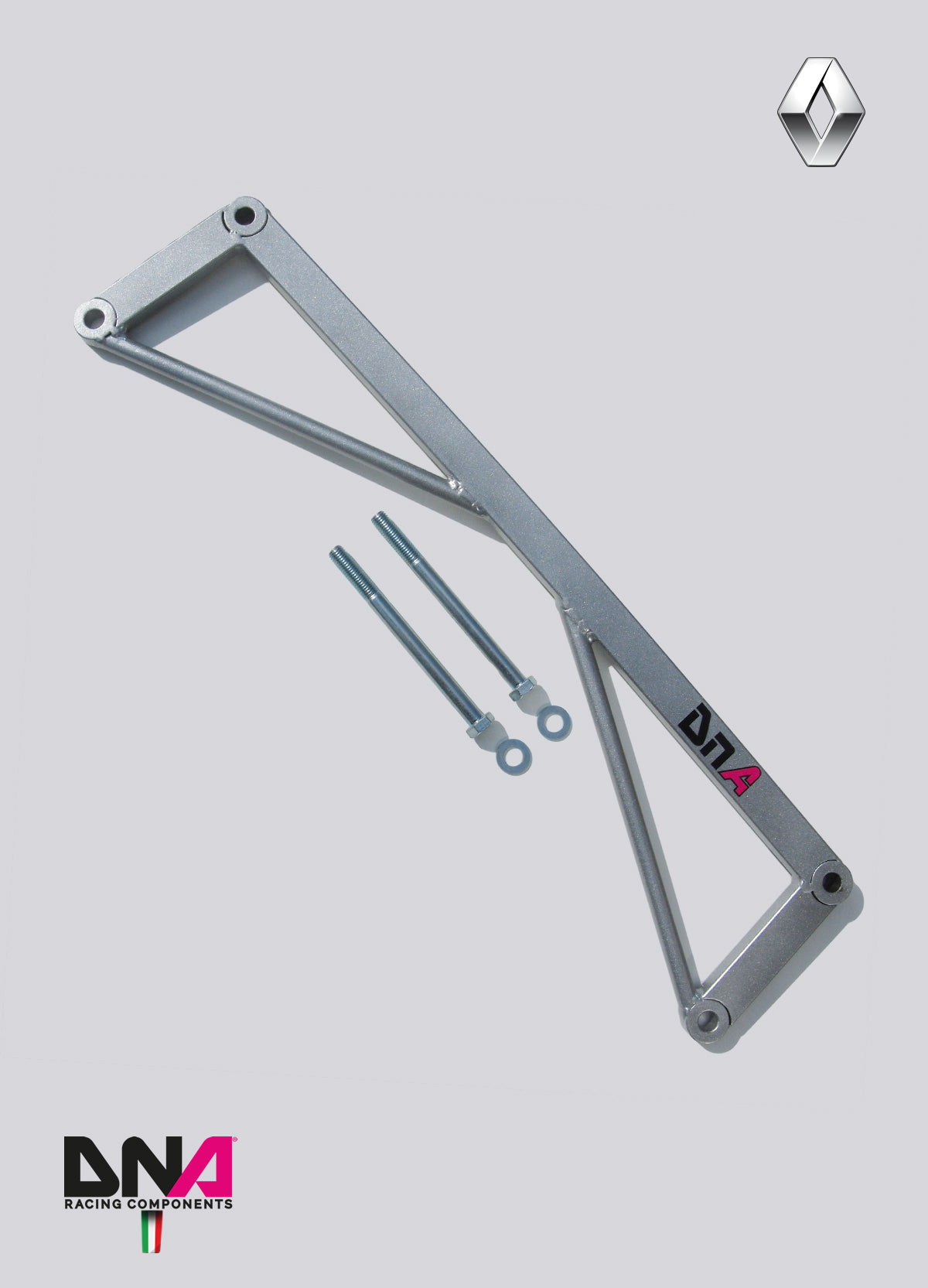 PC0057 Kit barra slitta anteriore DNA Racing Renault Clio 3, Renault Clio 4
