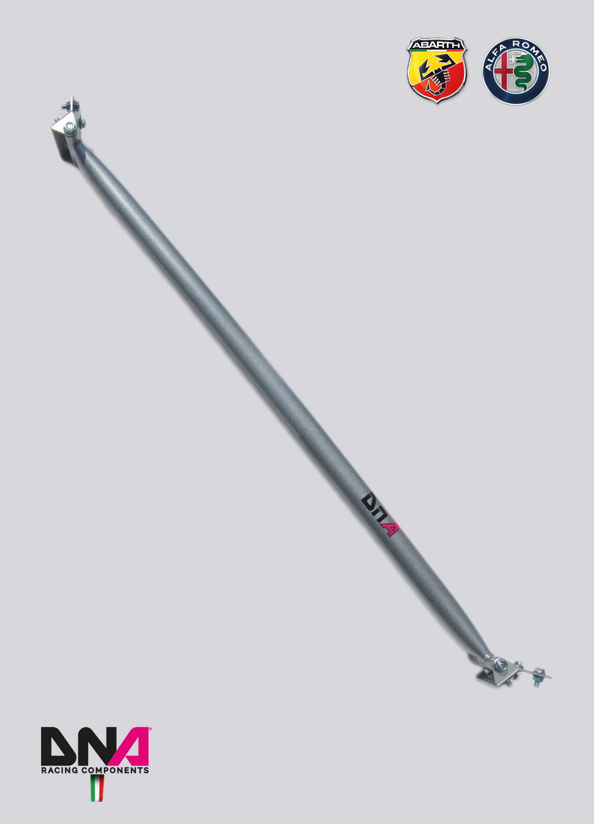 PC0169 Kit barra duomi posteriore senza tiranti DNA Racing FIAT Grande Punto, Alfa Romeo Mito