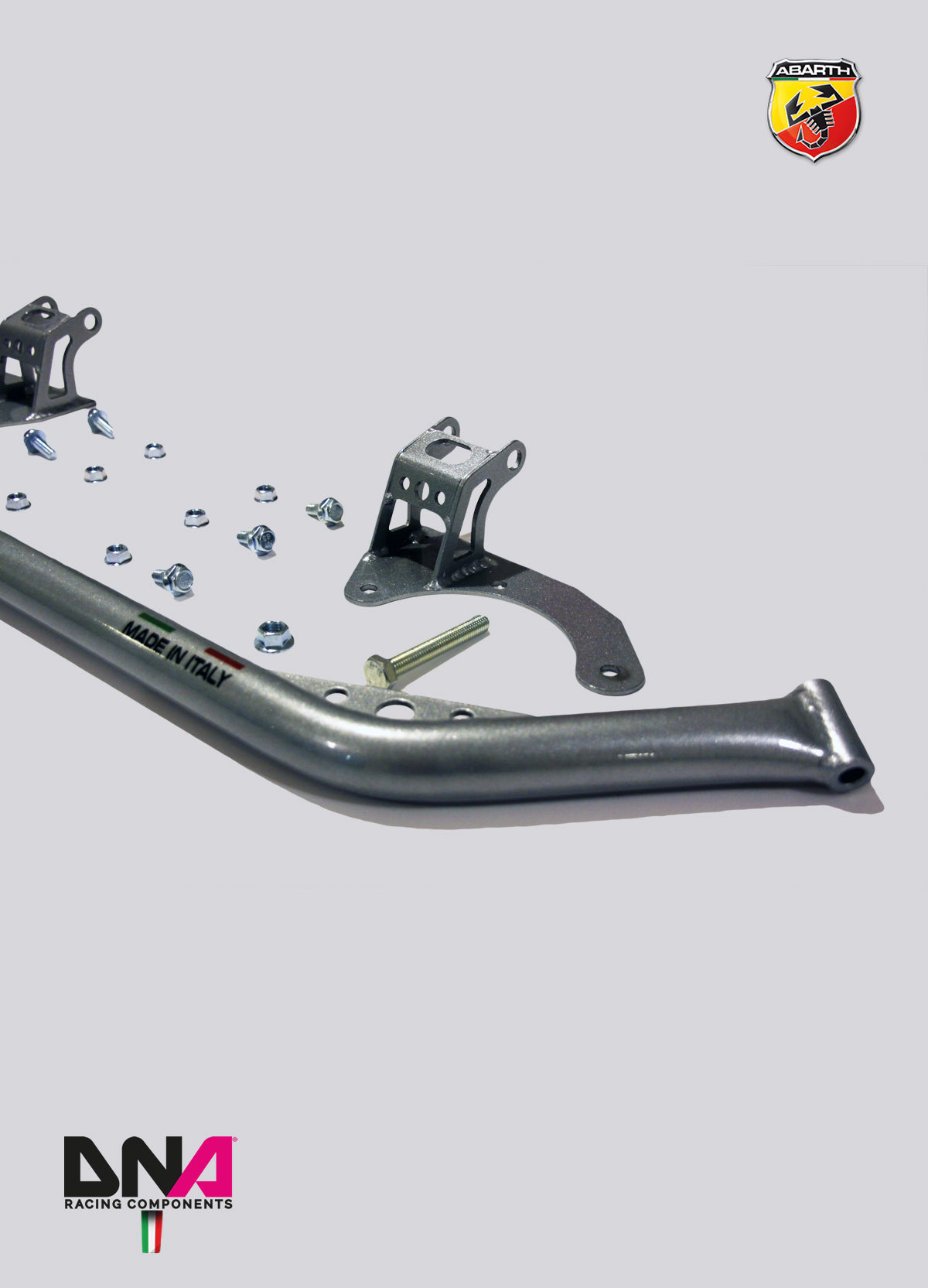 PC0463 Kit barra duomi anteriore DNA Racing FIAT 500 Abarth versione US