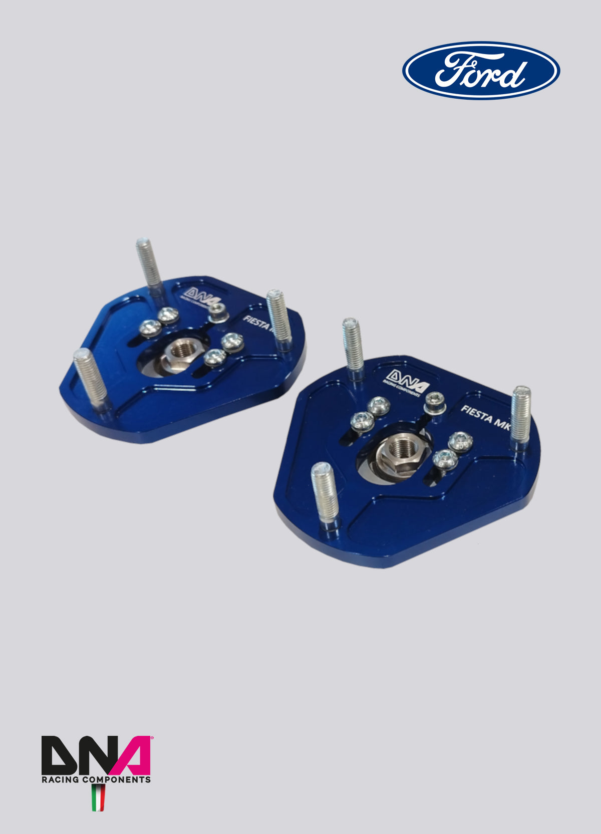 PC1004 Kit top mount regolabile DNA Racing Ford Fiesta MKVII - MKVIII