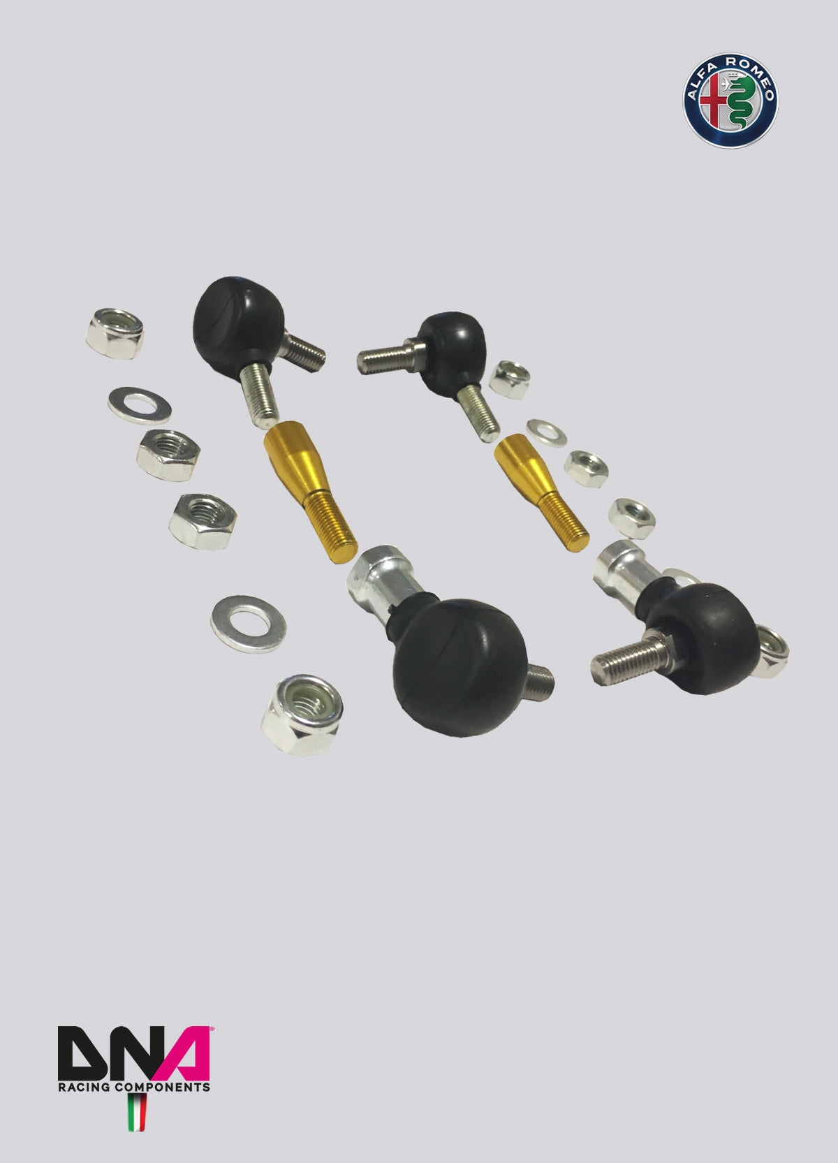 PC1055 Kit tiranti barra antirollio posteriore DNA Racing Alfa Romeo Giulietta