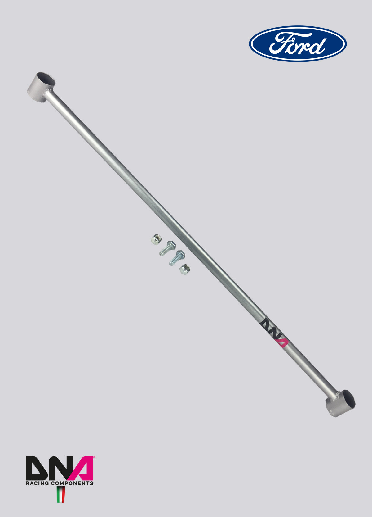 PC1066 Kit barra irrigidimento ponte posteriore Ø 20mm DNA Racing Ford Fiesta MkVII