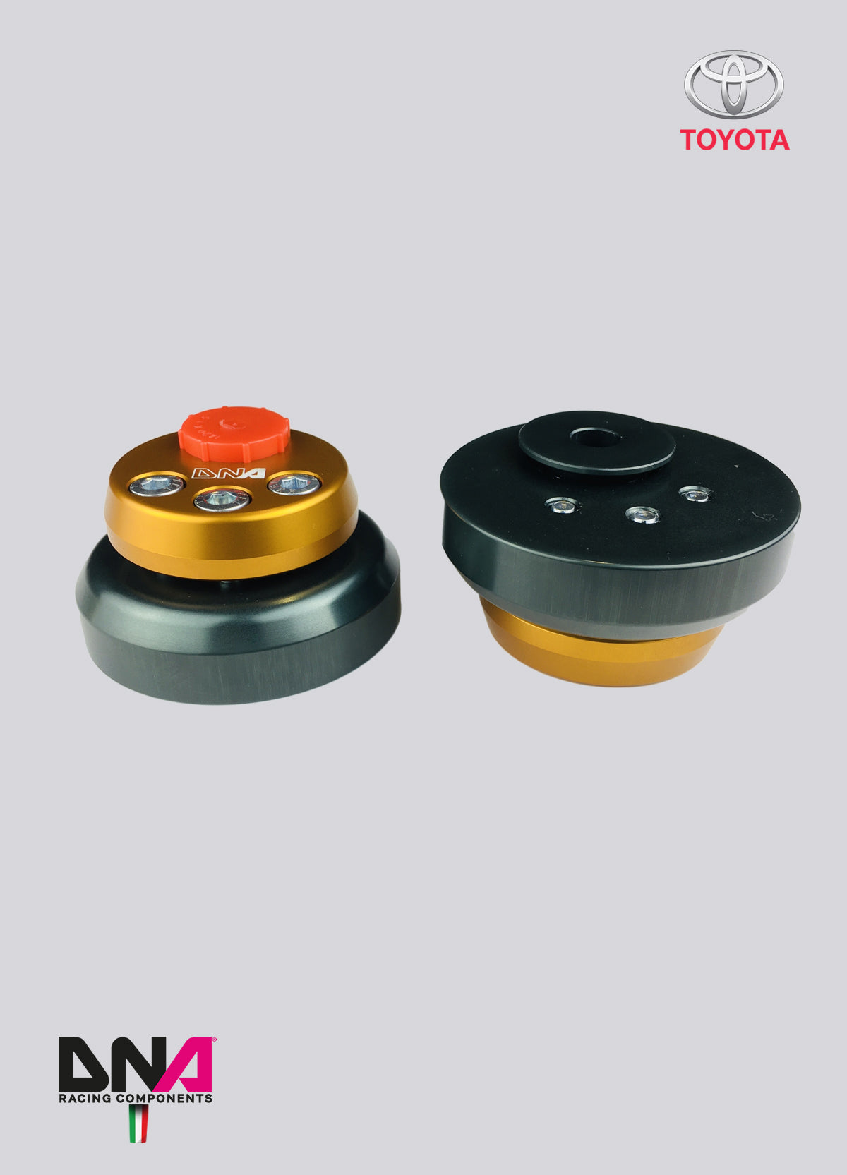 PC1600 Kit top mount regolabile DNA Racing Toyota GR Yaris MK1