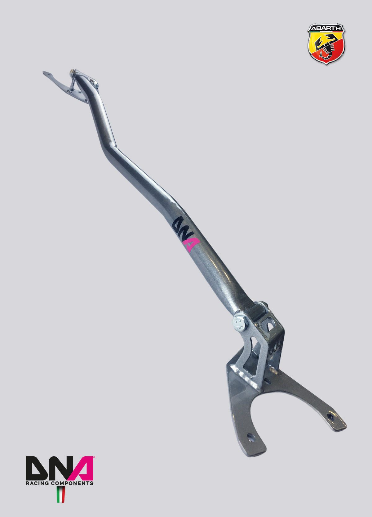 PC1662 Kit barra duomi anteriore per filtro aspirazione DNA Racing FIAT 500 Abarth versione EU