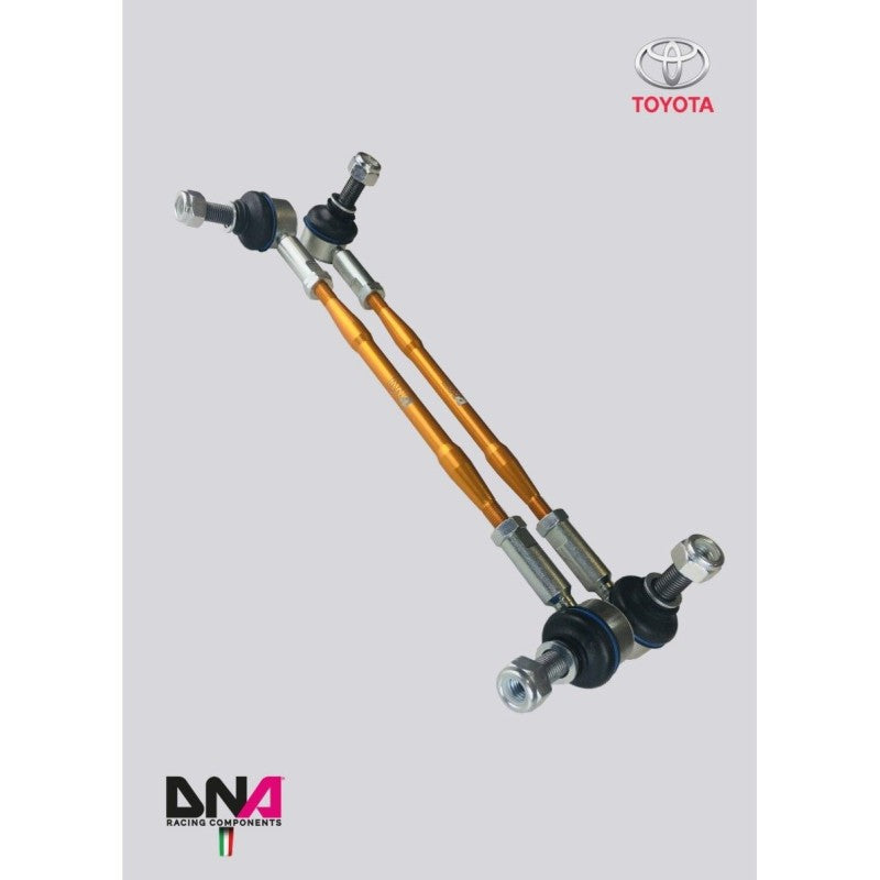 PC1670 Kit tiranti Pro Street barra antirollio anteriore DNA Racing Toyota GR Yaris Mk1, Toyota GR Yaris Mk2