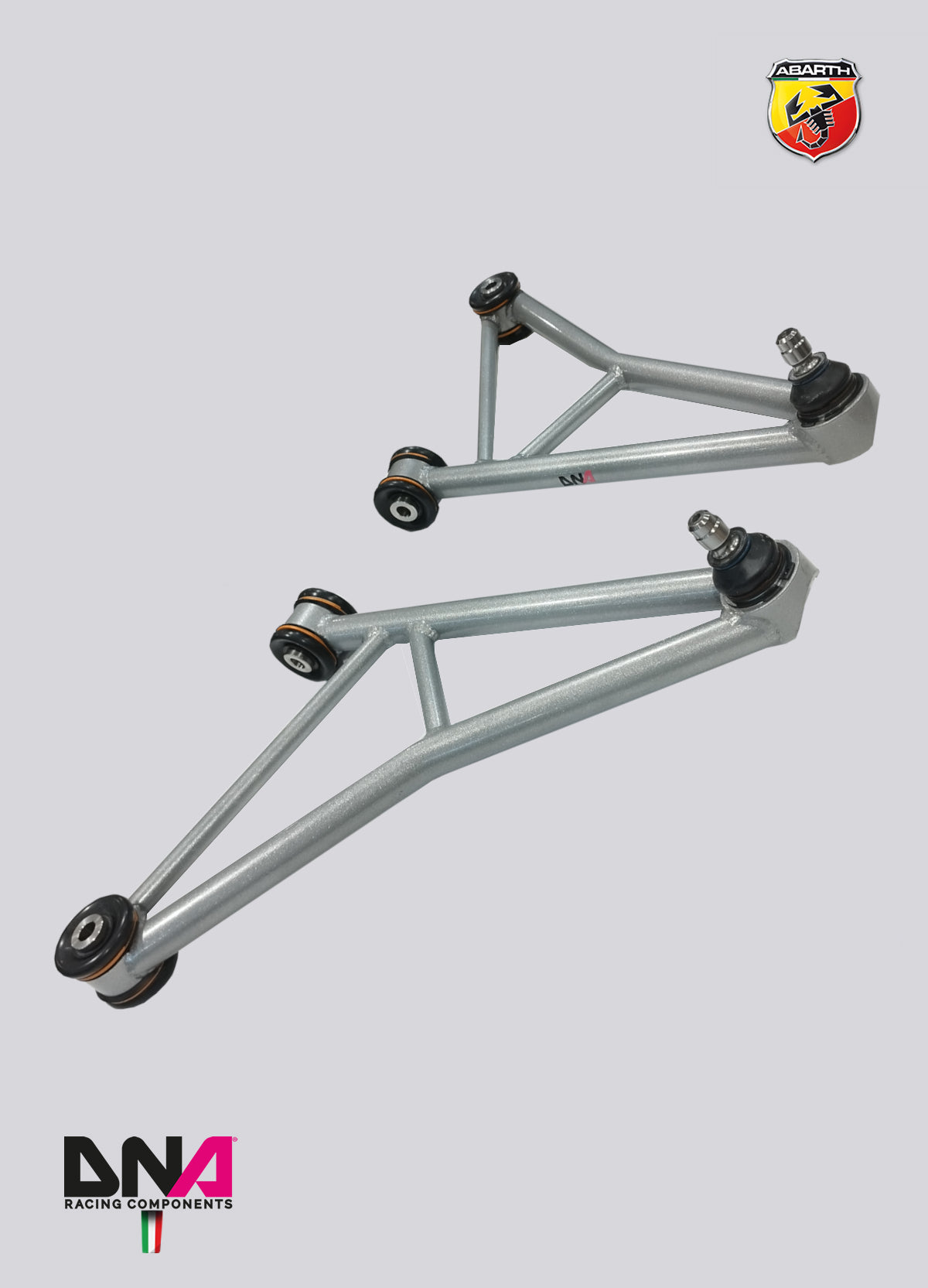 PC1980 Kit trapezi anteriori DNA Racing FIAT 500 Abarth
