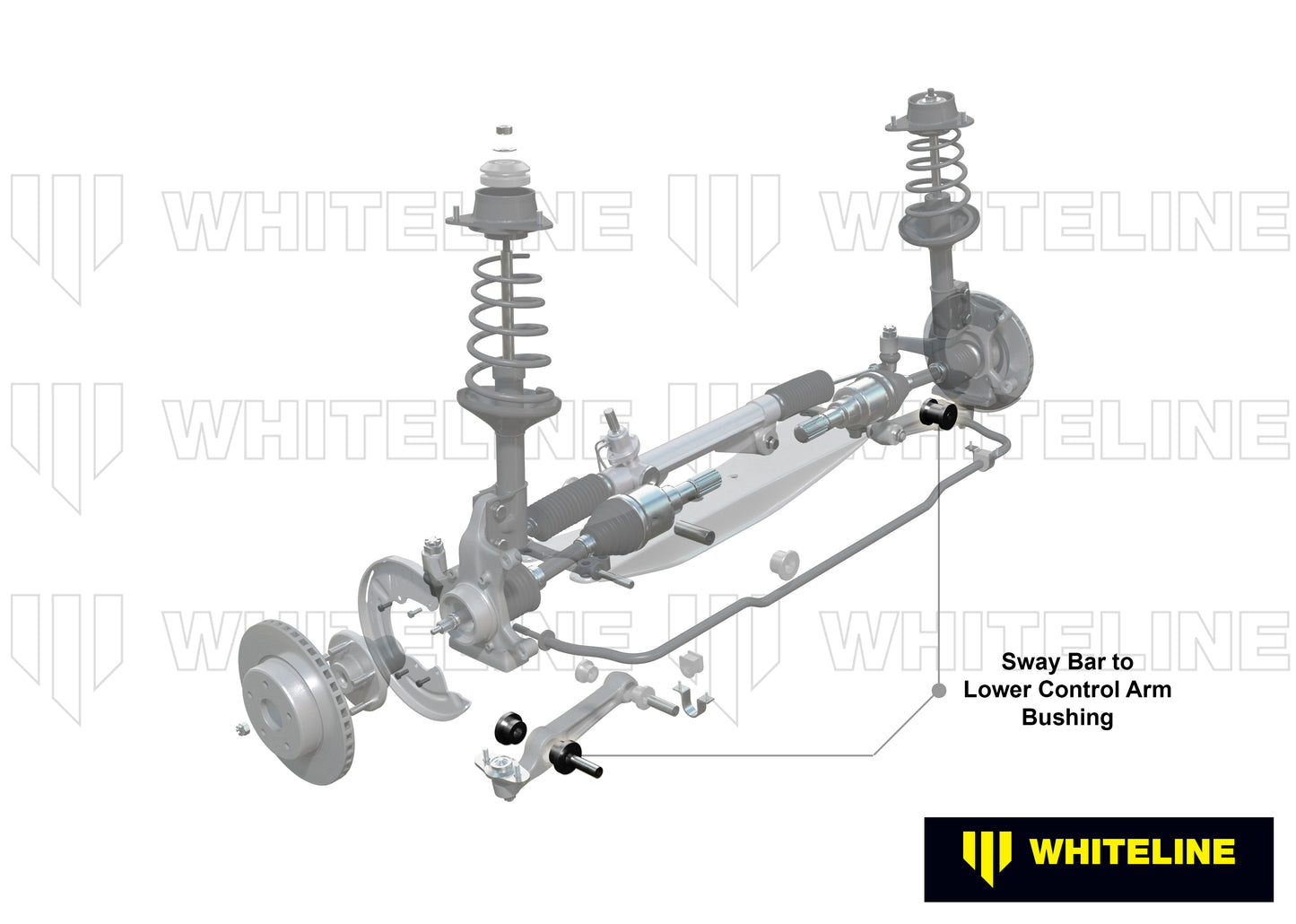 W21082 - Sway Bar To Control Arm - Bushing Kit