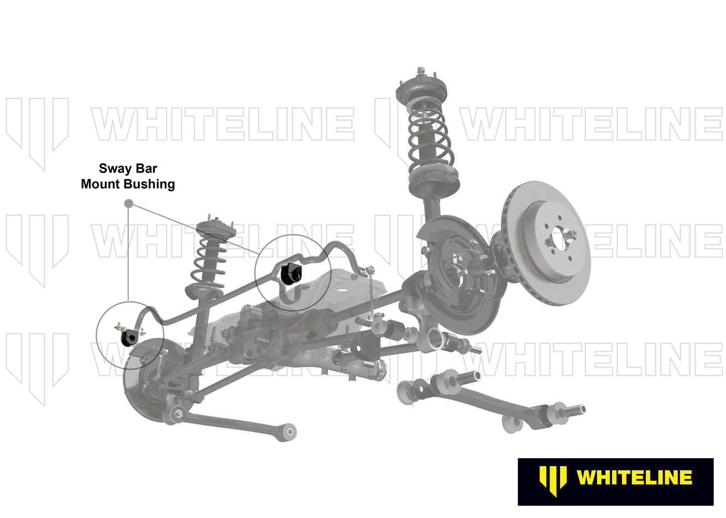 W22112 - Sway Bar Mount - Bushing Kit 18mm