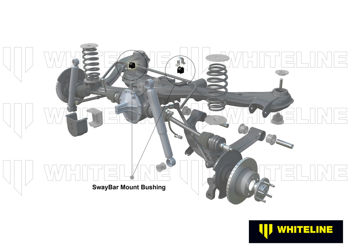 W22184 - Sway Bar Mount - Bushing Kit 14.5mm