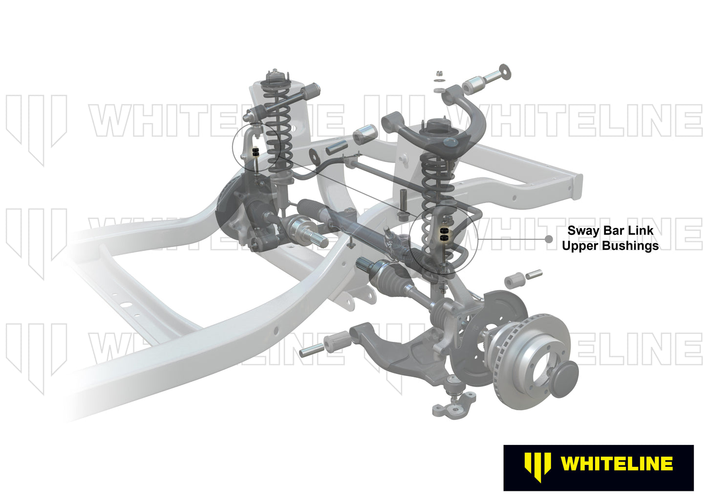 W23407 - Sway Bar Link - Upper Bushing Kit