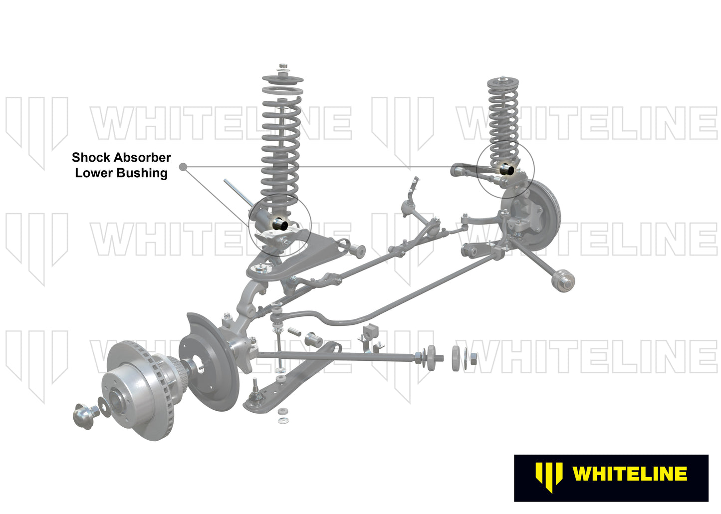W31409 - Shock Absorber - Lower Bushing Kit