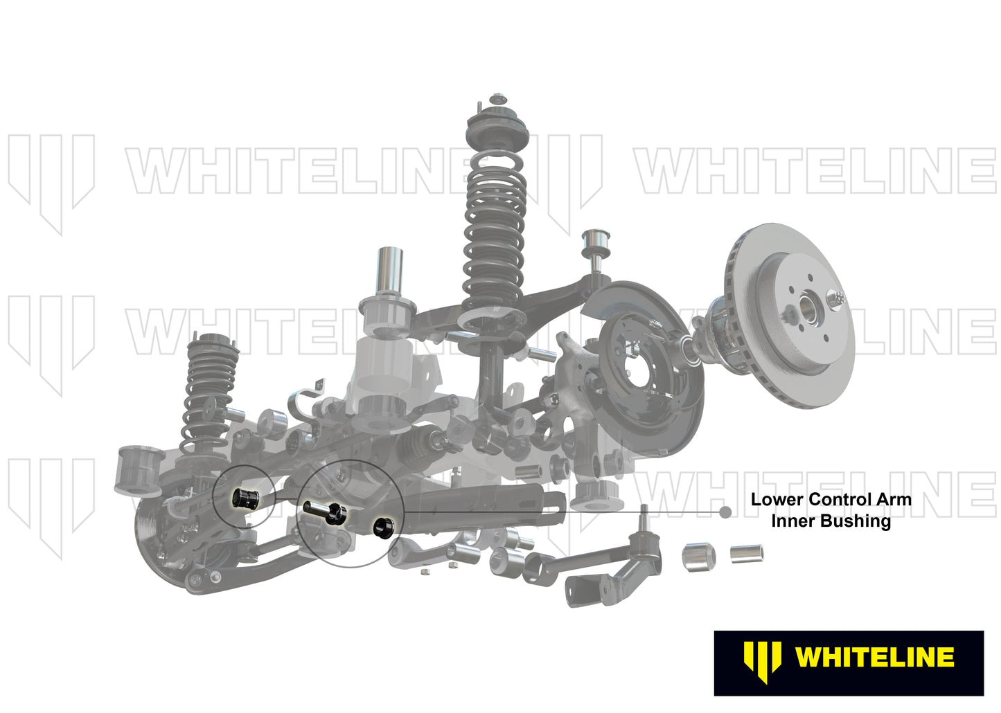 W63495 - Control Arm Lower Rear - Inner Bushing Kit