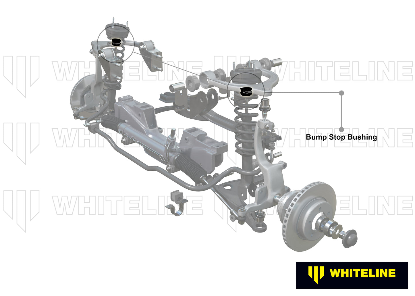 W92898 - Bump Stop - Bushing Kit