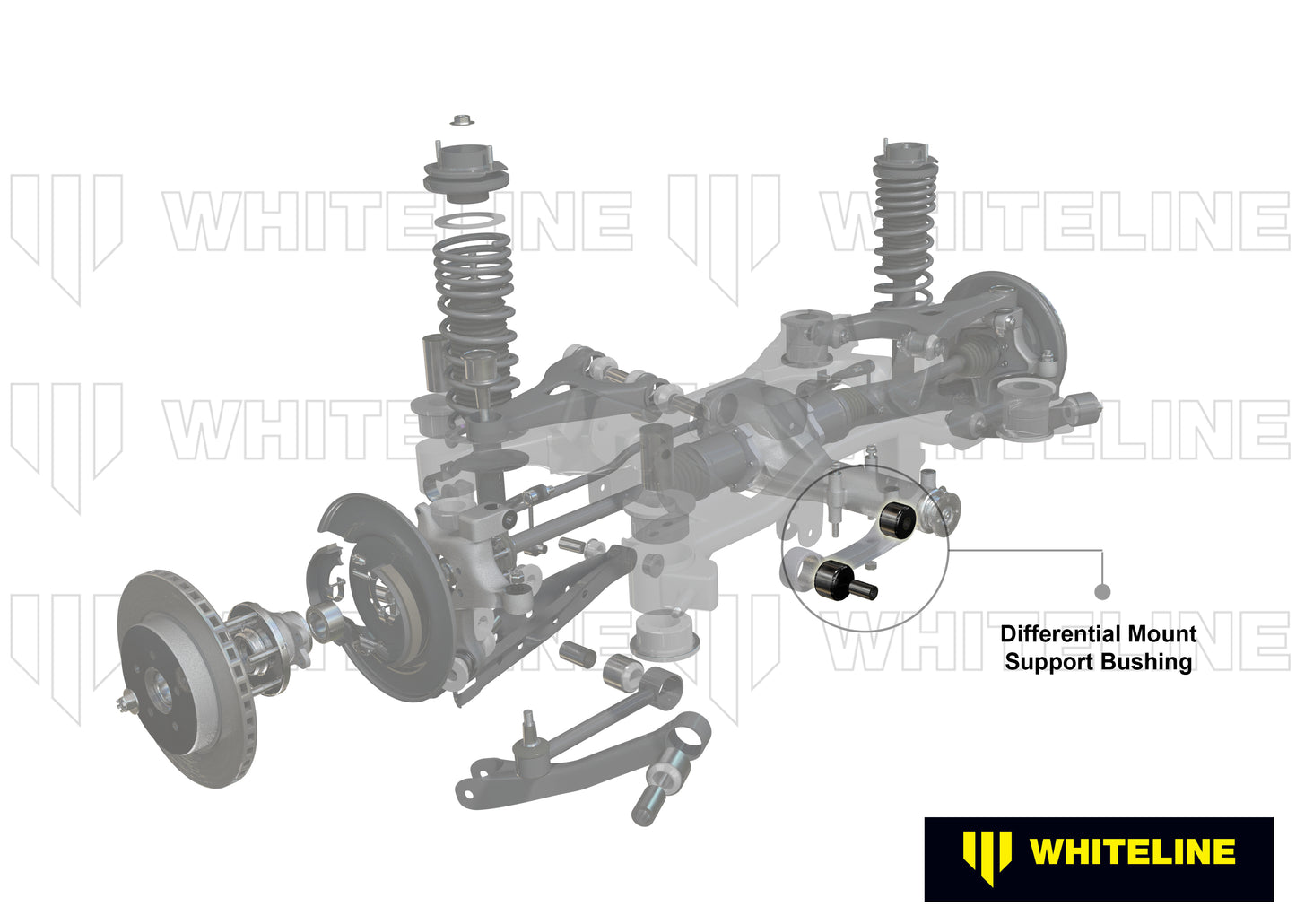 W93189 - Differential Mount - Front Bushing Kit