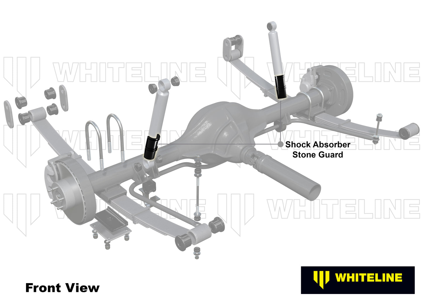 W93192 - Shock Absorber - Stone Guard Kit