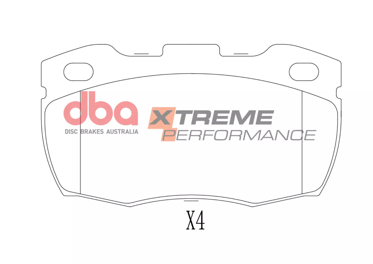 DBA DB1305XP - Brake Pads Xtreme Performance | Front Axle